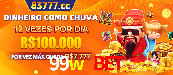 Banner do programa de recompensas Recomende para amigos do 99w bet, detalhando os bônus por convidar amigos, com prêmios que chegam a R$288.888.